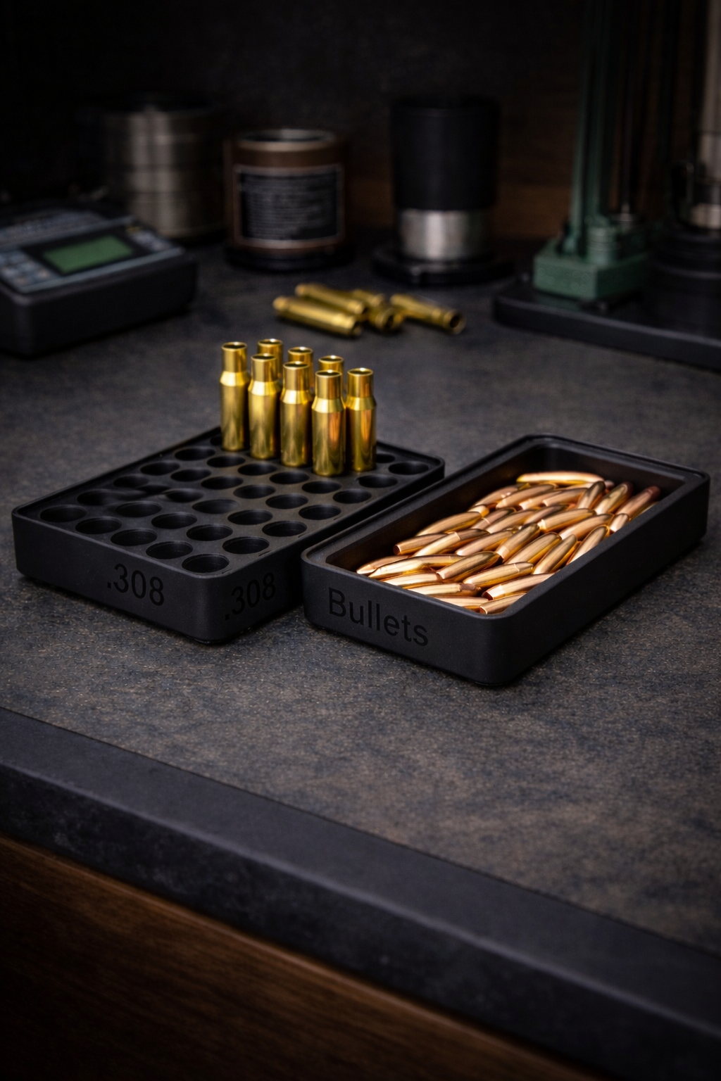 Filamelt Premium Wiederladebrett - Reloading Tray - 3D-Druck aus dem Westerwald