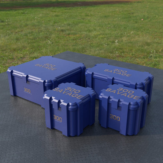 Filamelt Munitionsbox / .300 Savage / ‘Klappdeckel’ / Patronenbox, Ammo Box - 3D-Druck aus dem Westerwald