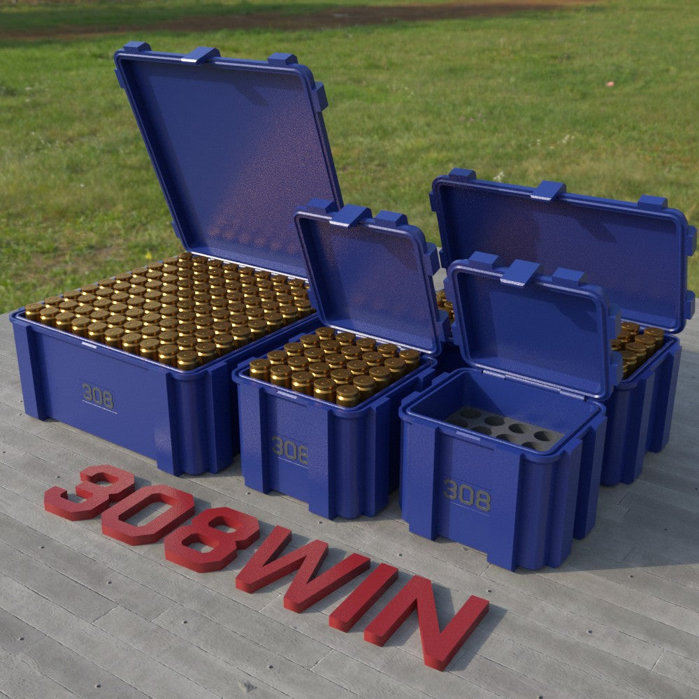 Filamelt Munitionsbox / .308 Winchester / ‘Klappdeckel’ / Patronenbox, Ammo Box - 3D-Druck aus dem Westerwald
