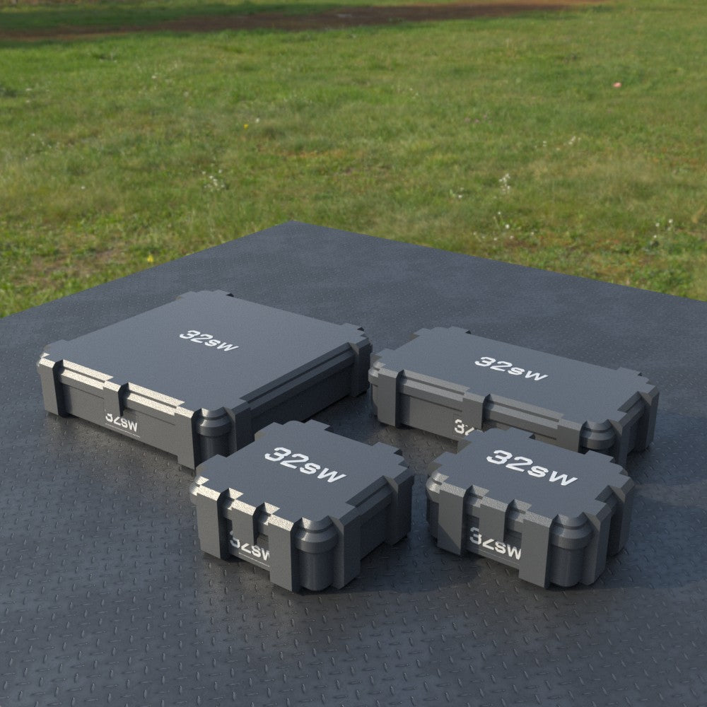 Filamelt Munitionsbox / .32 SW Long / ‘Klappdeckel’ / Patronenbox, Ammo Box - 3D-Druck aus dem Westerwald