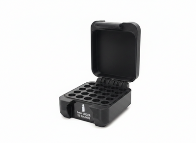 Filamelt Munitionsbox / 10mm Auto / 'Klappdeckel' / Patronenbox, Ammo Box - 3D-Druck aus dem Westerwald
