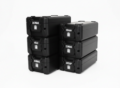 Filamelt Munitionsbox / 10mm Auto / 'Klappdeckel' / Patronenbox, Ammo Box - 3D-Druck aus dem Westerwald