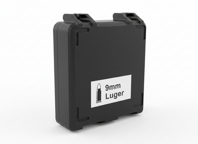 Filamelt Munitionsbox / 17 HMR / 'Klappdeckel' / Patronenbox, Ammo Box - 3D-Druck aus dem Westerwald