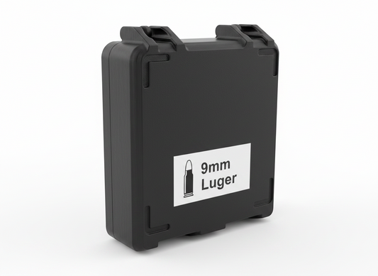 Filamelt Munitionsbox / 17 HMR / 'Klappdeckel' / Patronenbox, Ammo Box - 3D-Druck aus dem Westerwald