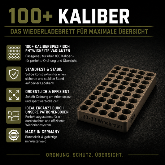Filamelt - Premium Wiederladebrett .308 WIN