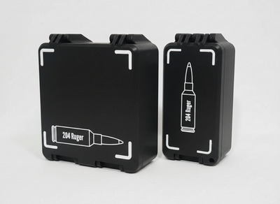 Filamelt Munitionsbox / 204 Ruger / 'Klappdeckel' / Patronenbox, Ammo Box - 3D-Druck aus dem Westerwald