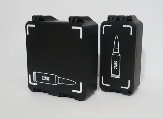 Filamelt Munitionsbox / 22 ARC / 'Klappdeckel' / Patronenbox, Ammo Box - 3D-Druck aus dem Westerwald