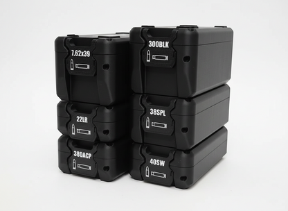 Filamelt Munitionsbox / 22 LR - .22 LFB / 'Klappdeckel' / Patronenbox, Ammo Box - 3D-Druck aus dem Westerwald