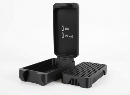 Filamelt Munitionsbox / 22 LR - .22 LFB / 'Klappdeckel' / Patronenbox, Ammo Box - 3D-Druck aus dem Westerwald