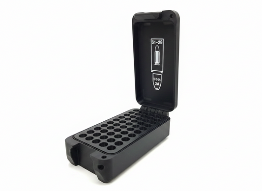 Filamelt Munitionsbox / 22 TCM / 'Klappdeckel' / Patronenbox, Ammo Box - 3D-Druck aus dem Westerwald