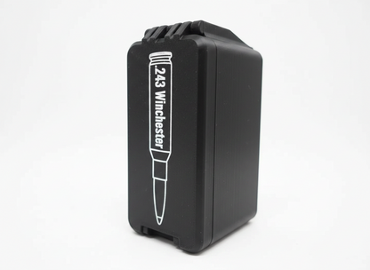 Filamelt Munitionsbox / 243 Winchester / 'Klappdeckel' / Patronenbox, Ammo Box - 3D-Druck aus dem Westerwald