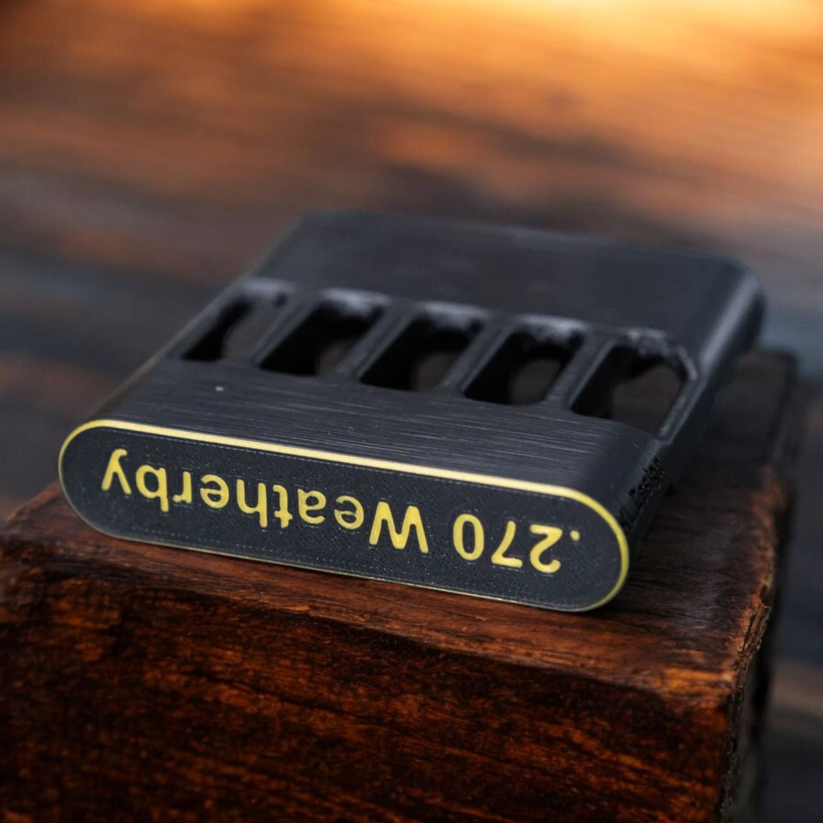 Filamelt Patronenclip .270 Weatherby Magnum - Cartridge Clip - 3D-Druck aus dem Westerwald