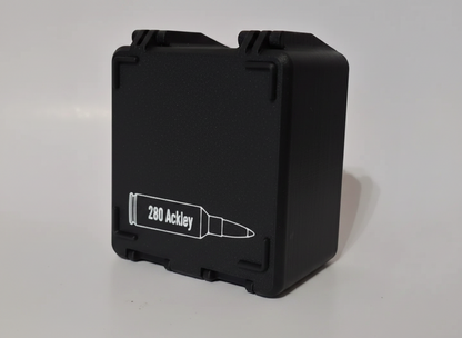 Filamelt Munitionsbox / 280 Ackley / 'Klappdeckel' / Patronenbox, Ammo Box - 3D-Druck aus dem Westerwald
