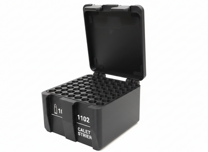 Filamelt Munitionsbox / 28 Nosler / 'Klappdeckel' / Patronenbox, Ammo Box - 3D-Druck aus dem Westerwald