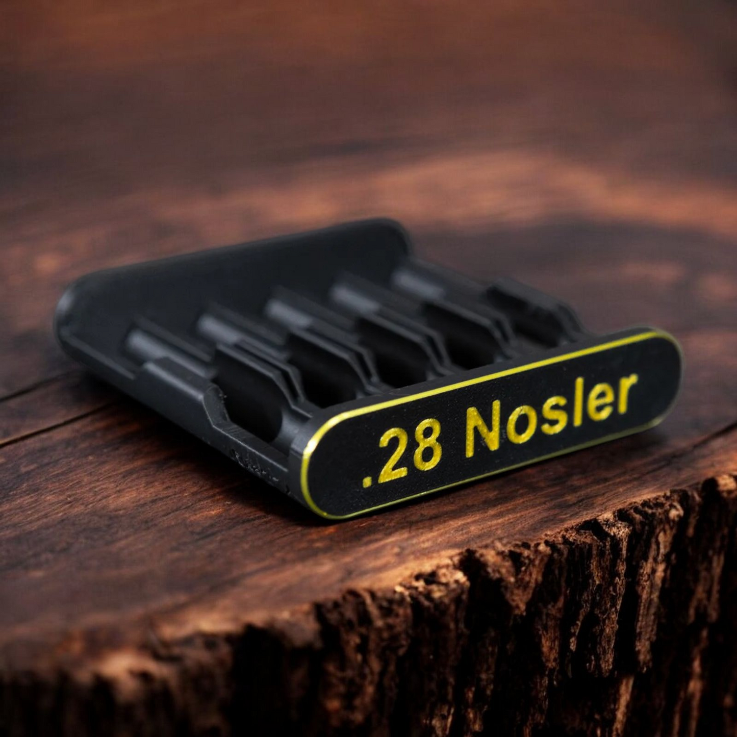 Filamelt Patronenclip .28 Nosler - Cartridge Clip - 3D-Druck aus dem Westerwald