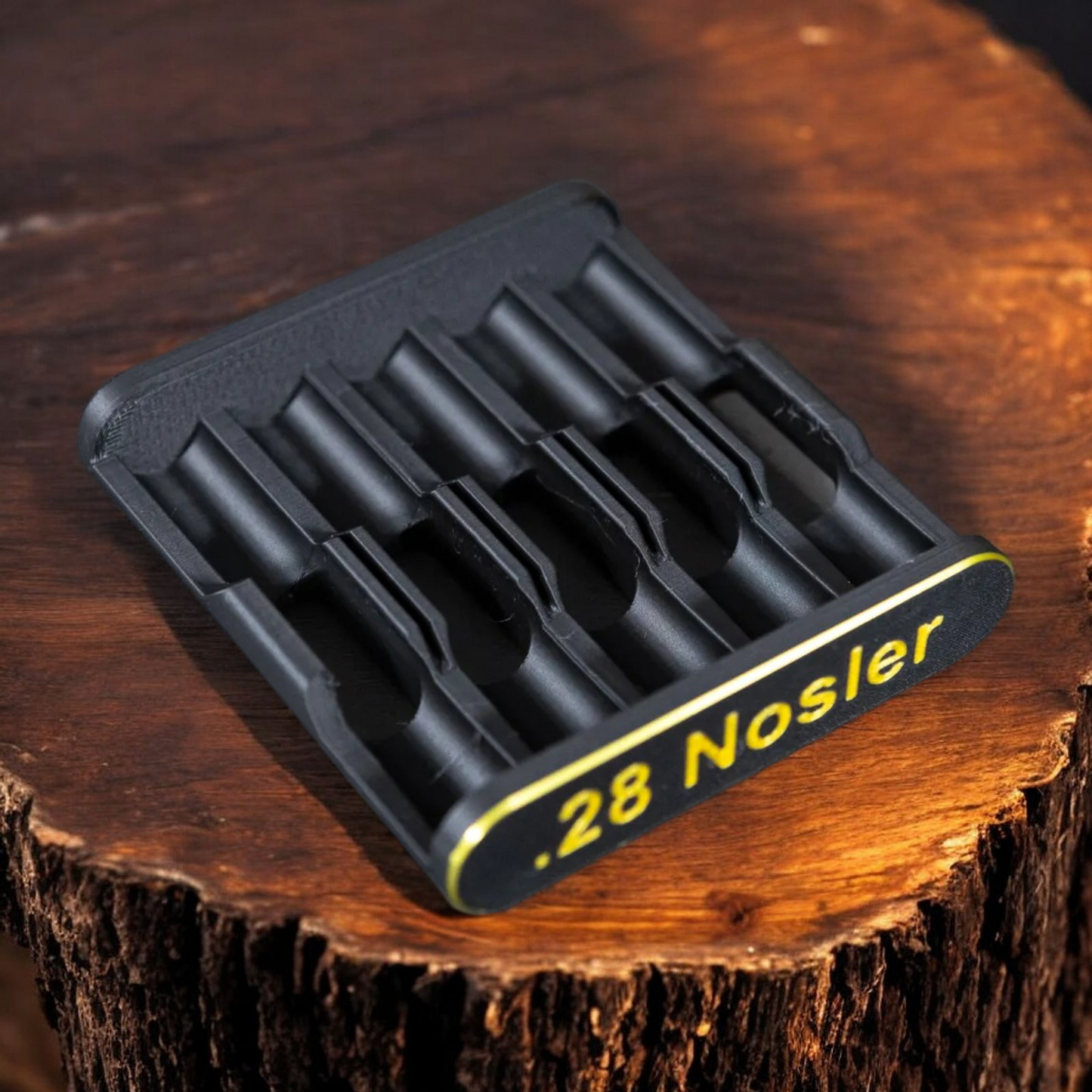 Filamelt Patronenclip .28 Nosler - Cartridge Clip - 3D-Druck aus dem Westerwald