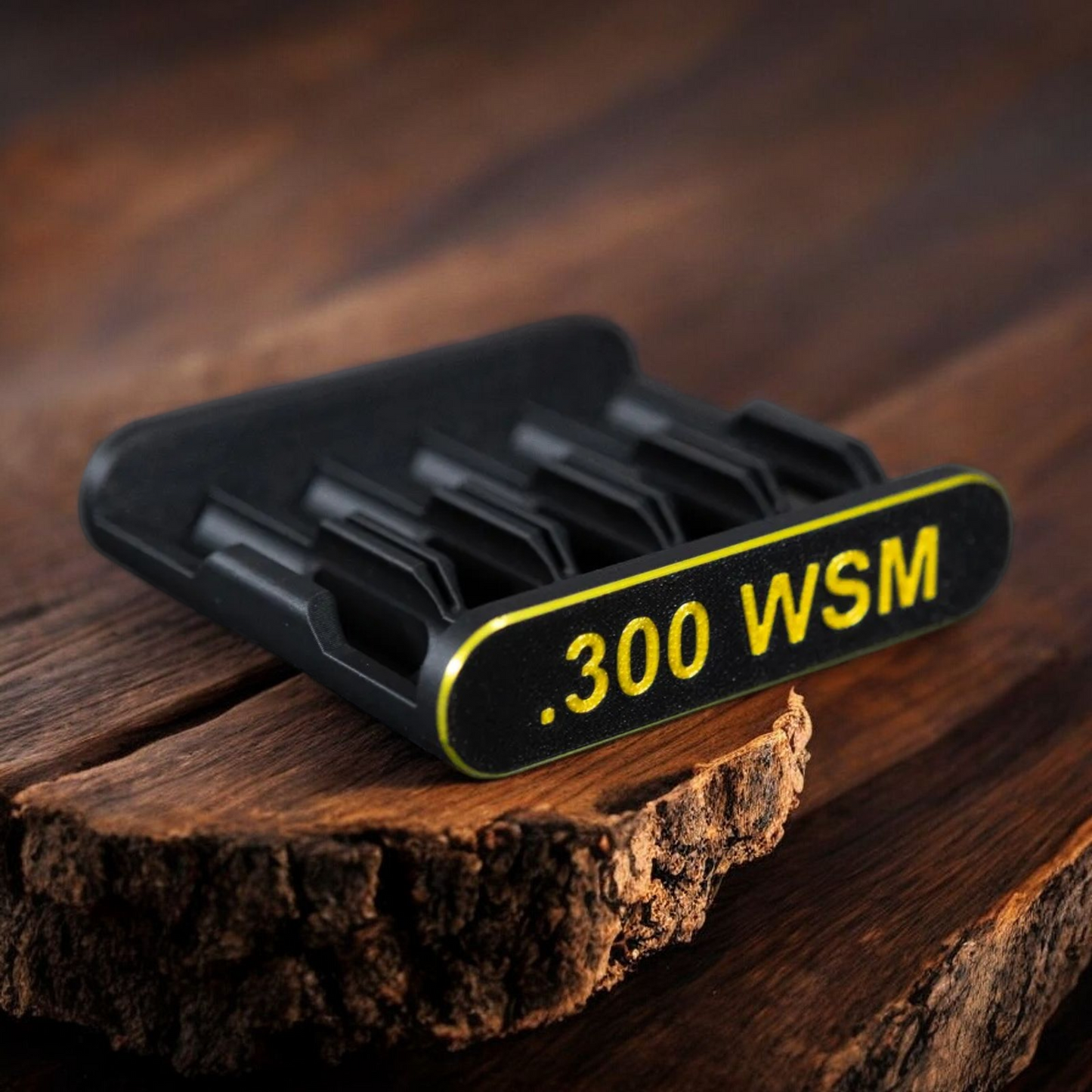 Filamelt Patronenclip .300 Winchester Short Magnum - Cartridge Clip - 3D-Druck aus dem Westerwald