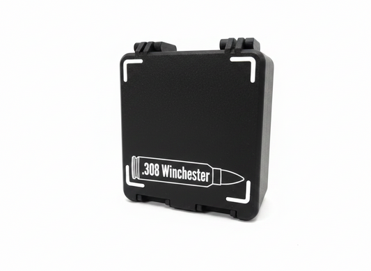 Filamelt Munitionsbox / 308 Winchester / 'Klappdeckel' / Patronenbox, Ammo Box - 3D-Druck aus dem Westerwald