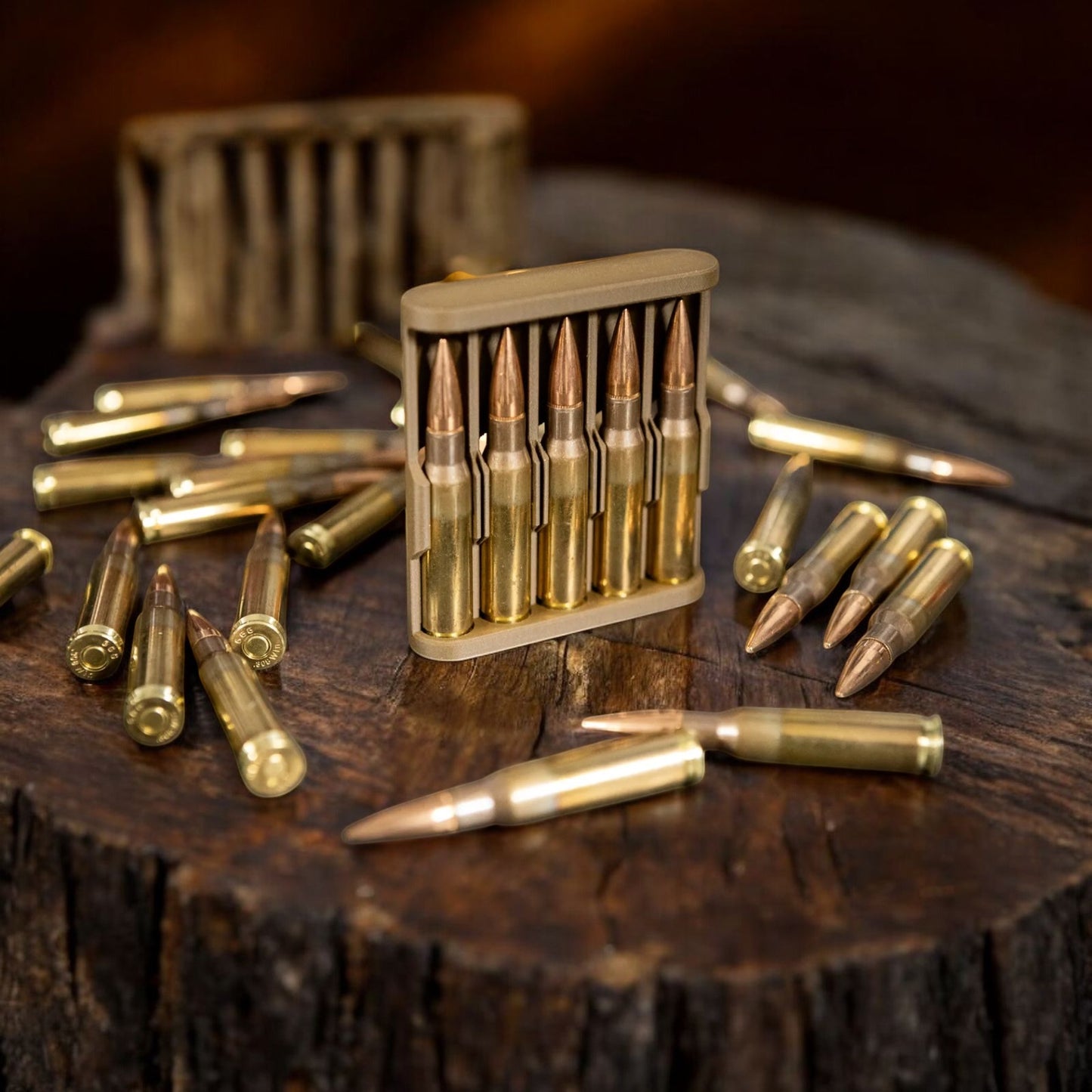Filamelt Patronenclip .308 Winchester - Cartridge Clip - 3D-Druck aus dem Westerwald