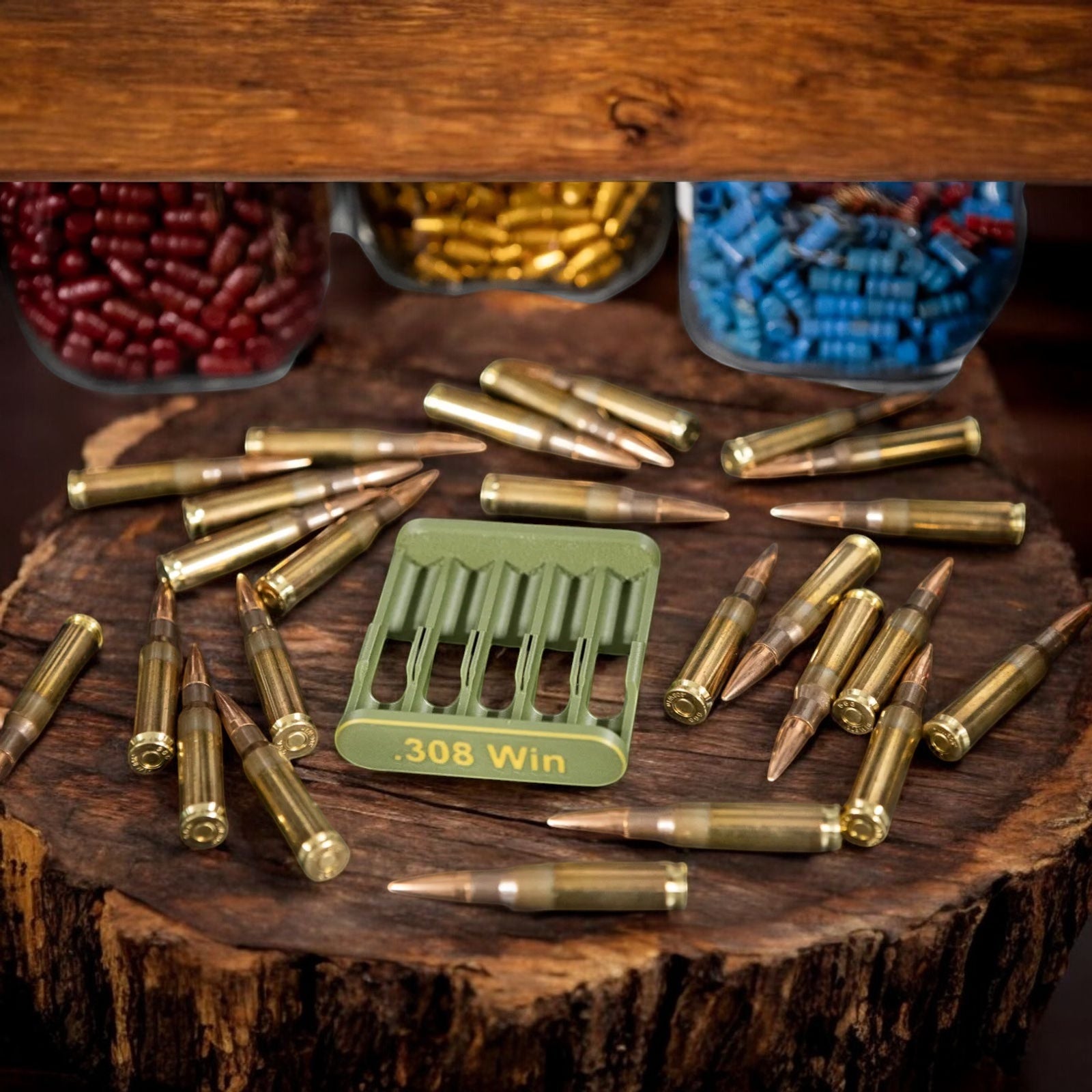 Filamelt Patronenclip .308 Winchester - Cartridge Clip - 3D-Druck aus dem Westerwald