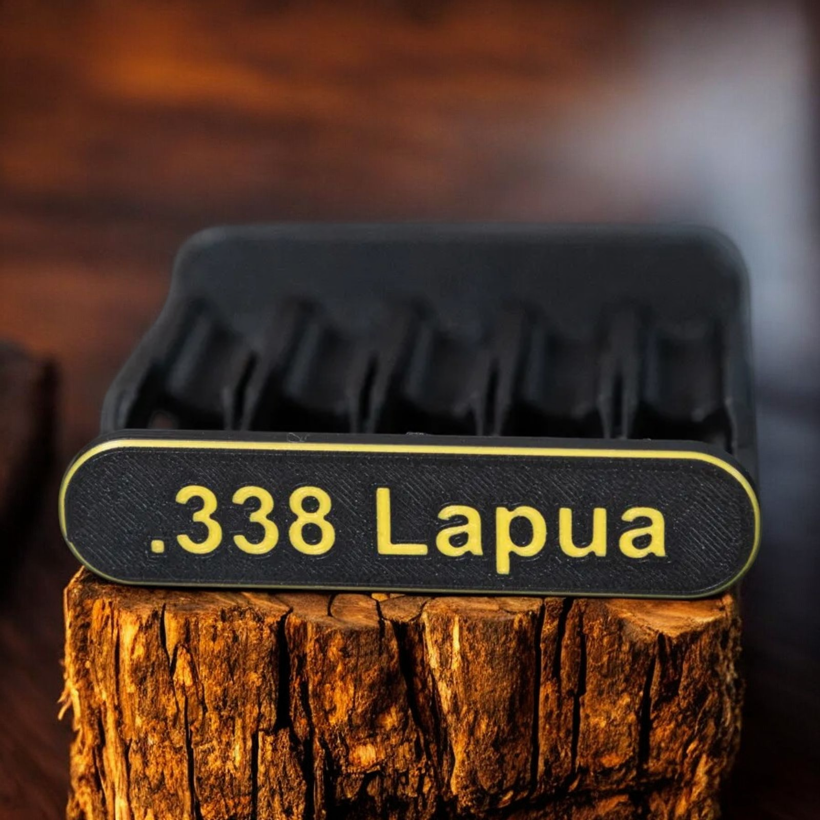 Filamelt Patronenclip .338 Lapua Magnum - Cartridge Clip - 3D-Druck aus dem Westerwald