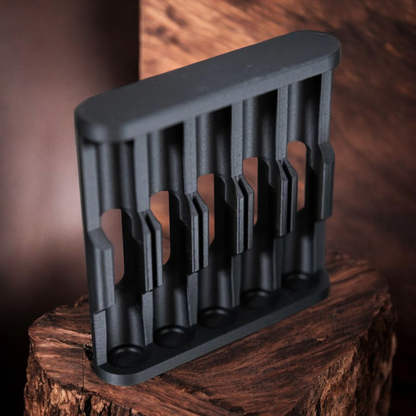 Filamelt Patronenclip .338 Winchester Magnum - Cartridge Clip - 3D-Druck aus dem Westerwald
