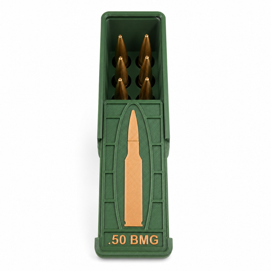 Coconut Innovations Munitionsbox / .50 BMG / ‘Schiebedeckel’  / Patronenbox, Ammo Box