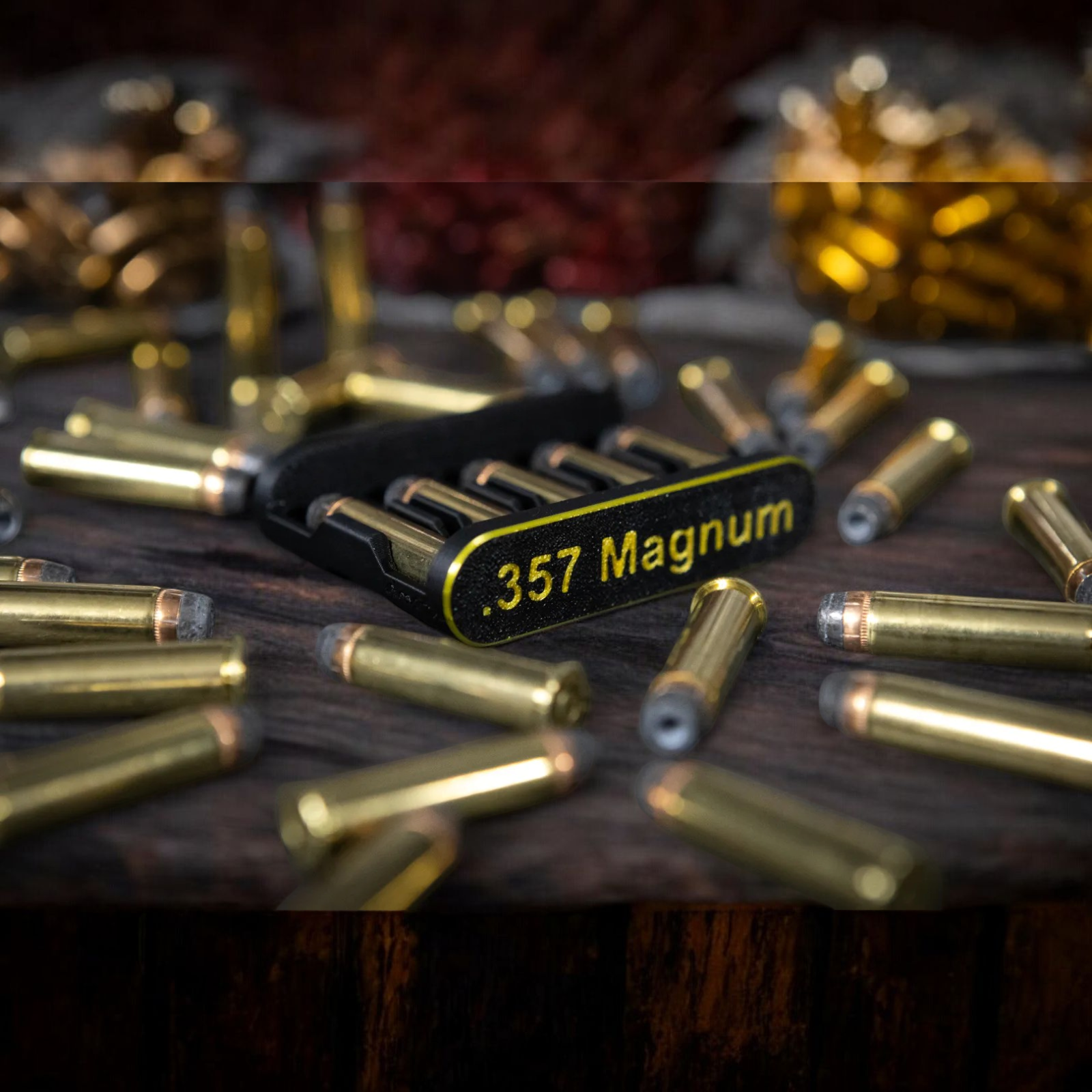 Filamelt Patronenclip .357 Magnum - Cartridge Clip - 3D-Druck aus dem Westerwald