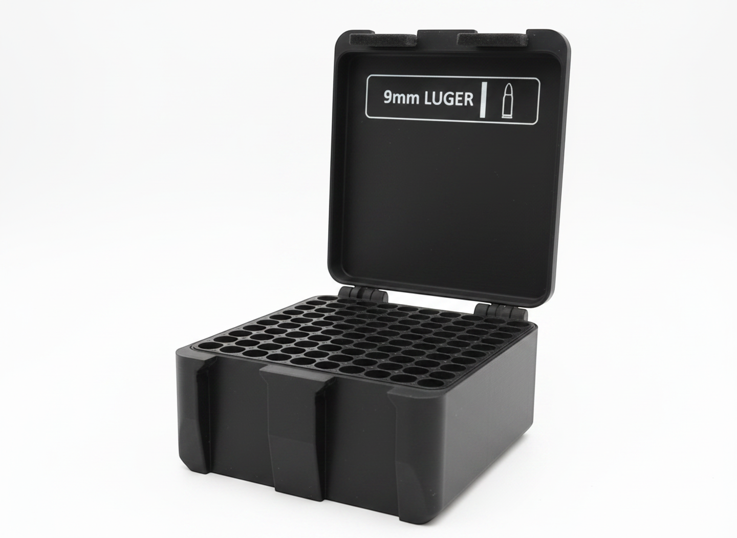 Filamelt Munitionsbox / 35 Remington / 'Klappdeckel' / Patronenbox, Ammo Box - 3D-Druck aus dem Westerwald