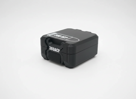 Filamelt Munitionsbox / 380 ACP / 'Klappdeckel' / Patronenbox, Ammo Box - 3D-Druck aus dem Westerwald