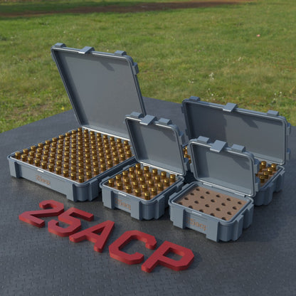 Filamelt Munitionsbox / .25 ACP / ‘Klappdeckel’  / Patronenbox, Ammo Box - 3D-Druck aus dem Westerwald