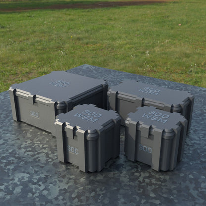 Filamelt Munitionsbox / .300 WSM / ‘Klappdeckel’  / Patronenbox, Ammo Box - 3D-Druck aus dem Westerwald