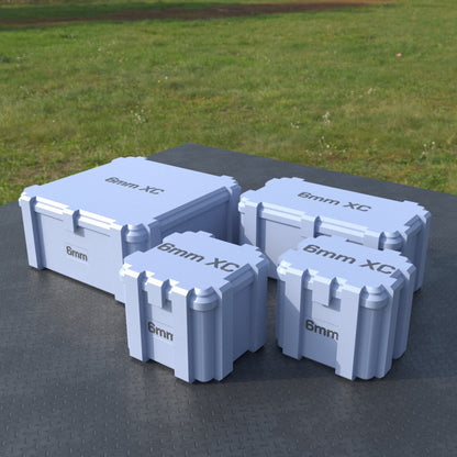 Filamelt Munitionsbox / 6mm XC / ‘Klappdeckel’  / Patronenbox, Ammo Box - 3D-Druck aus dem Westerwald