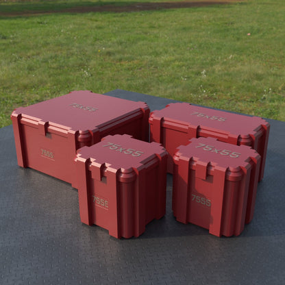 Filamelt Munitionsbox / 7.5x55 / ‘Klappdeckel’  / Patronenbox, Ammo Box - 3D-Druck aus dem Westerwald