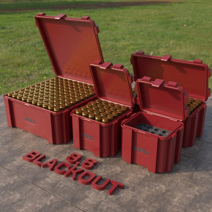 Filamelt Munitionsbox / 8.6 Blackout / ‘Klappdeckel’  / Patronenbox, Ammo Box - 3D-Druck aus dem Westerwald