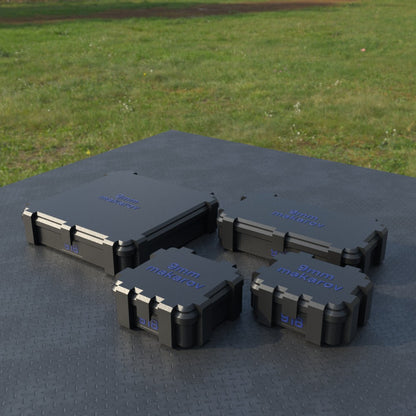 Filamelt Munitionsbox / 9mm Mak (9x18) / ‘Klappdeckel’  / Patronenbox, Ammo Box - 3D-Druck aus dem Westerwald