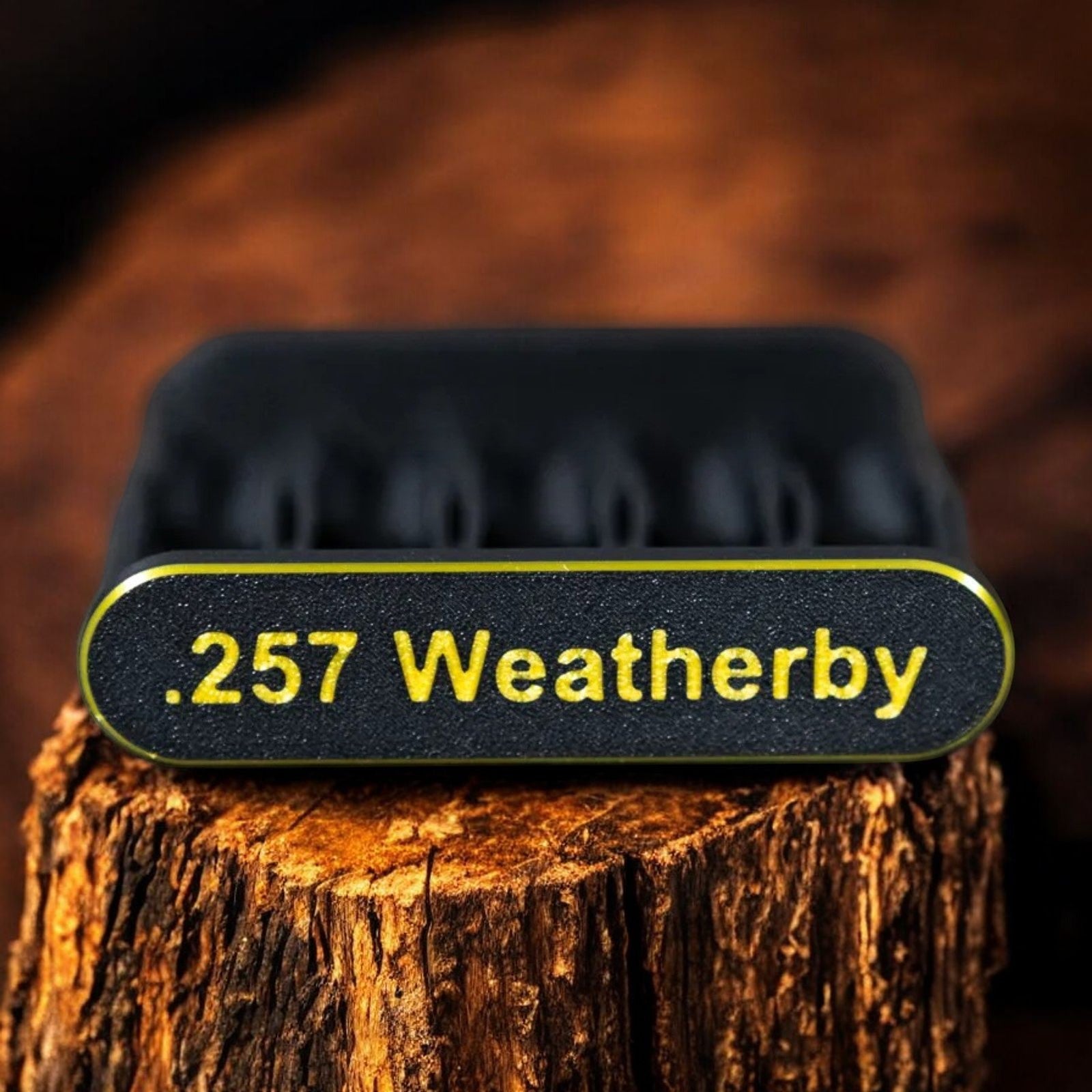 Filamelt Patronenclip .257 Weatherby Magnum - Cartridge Clip - 3D-Druck aus dem Westerwald