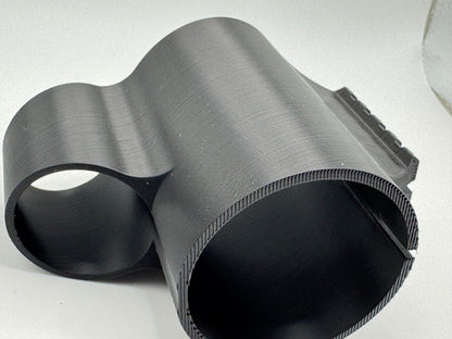 AEA HP Max MKII & BinTac T9 Bottle Clamp - Model 1 "laufumfassend" (Bipod Mount, Zweibein, Zweibeinmontage) - 3D-Druck aus dem Westerwald