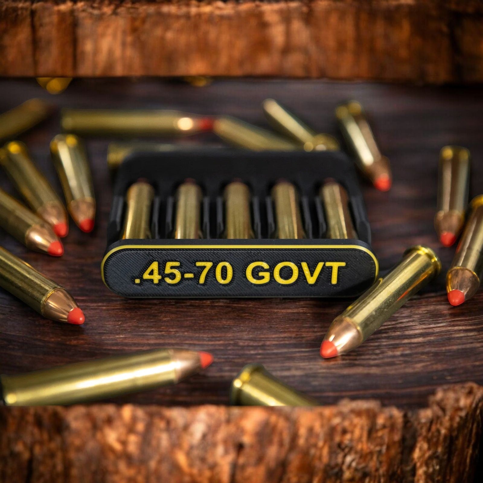 Filamelt Patronenclip .45-70 Government - Cartridge Clip - 3D-Druck aus dem Westerwald
