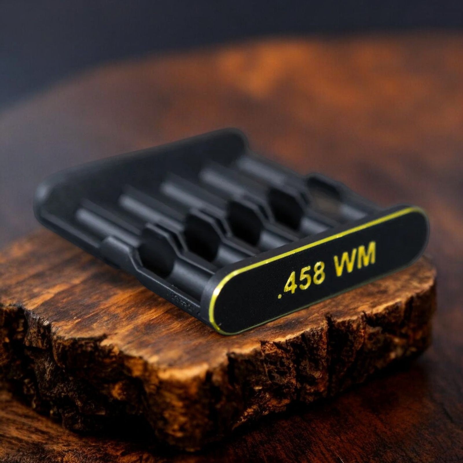 Filamelt Patronenclip .458 Winchester Magnum - Cartridge Clip - 3D-Druck aus dem Westerwald