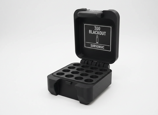 Filamelt Munitionsbox / .45 ACP (Automatic Colt Pistol) / 'Klappdeckel' / Patronenbox, Ammo Box - 3D-Druck aus dem Westerwald