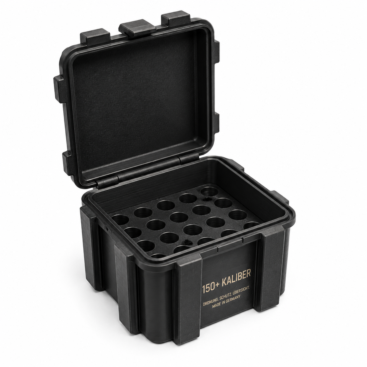 Filamelt Munitionsbox / 7.5x55 / ‘Klappdeckel’  / Patronenbox, Ammo Box
