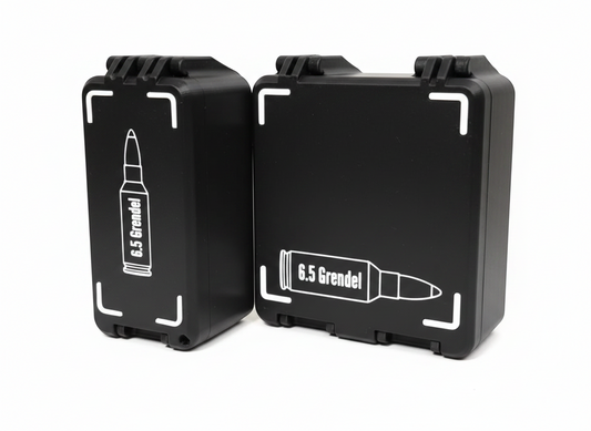 Filamelt Munitionsbox / 6.5mm Grendel / 'Klappdeckel' / Patronenbox, Ammo Box - 3D-Druck aus dem Westerwald