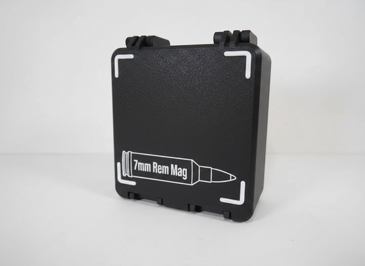 Filamelt Munitionsbox / 7mm PRC / 'Klappdeckel' / Patronenbox, Ammo Box - 3D-Druck aus dem Westerwald