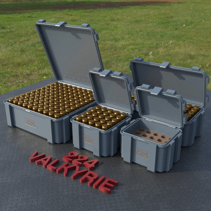 Filamelt Munitionsbox / .224 Valkyrie / ‘Klappdeckel’  / Patronenbox, Ammo Box - 3D-Druck aus dem Westerwald
