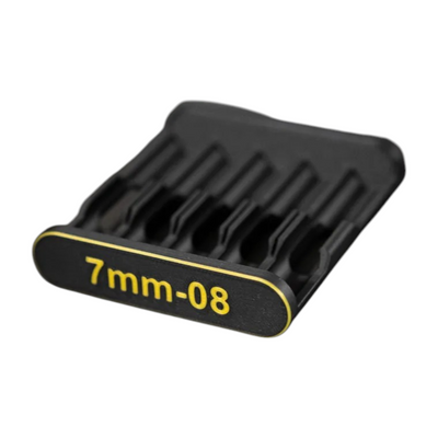 Filamelt Patronenclip 7mm-08 Remington - Cartridge Clip - 3D-Druck aus dem Westerwald