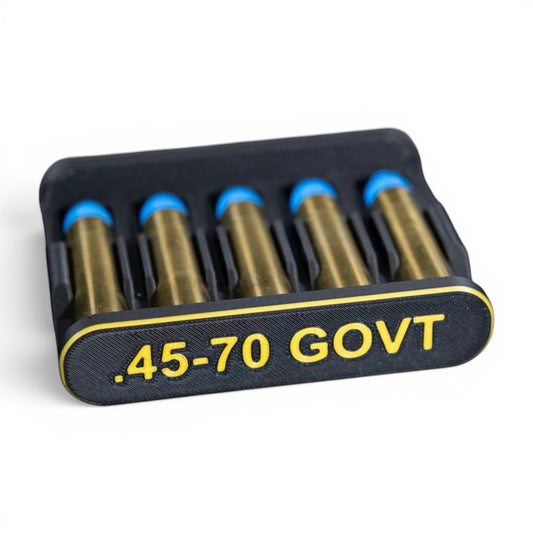 Filamelt Patronenclip .45-70 Government - Cartridge Clip - 3D-Druck aus dem Westerwald