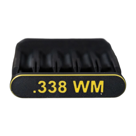 Filamelt Patronenclip .338 Winchester Magnum - Cartridge Clip - 3D-Druck aus dem Westerwald