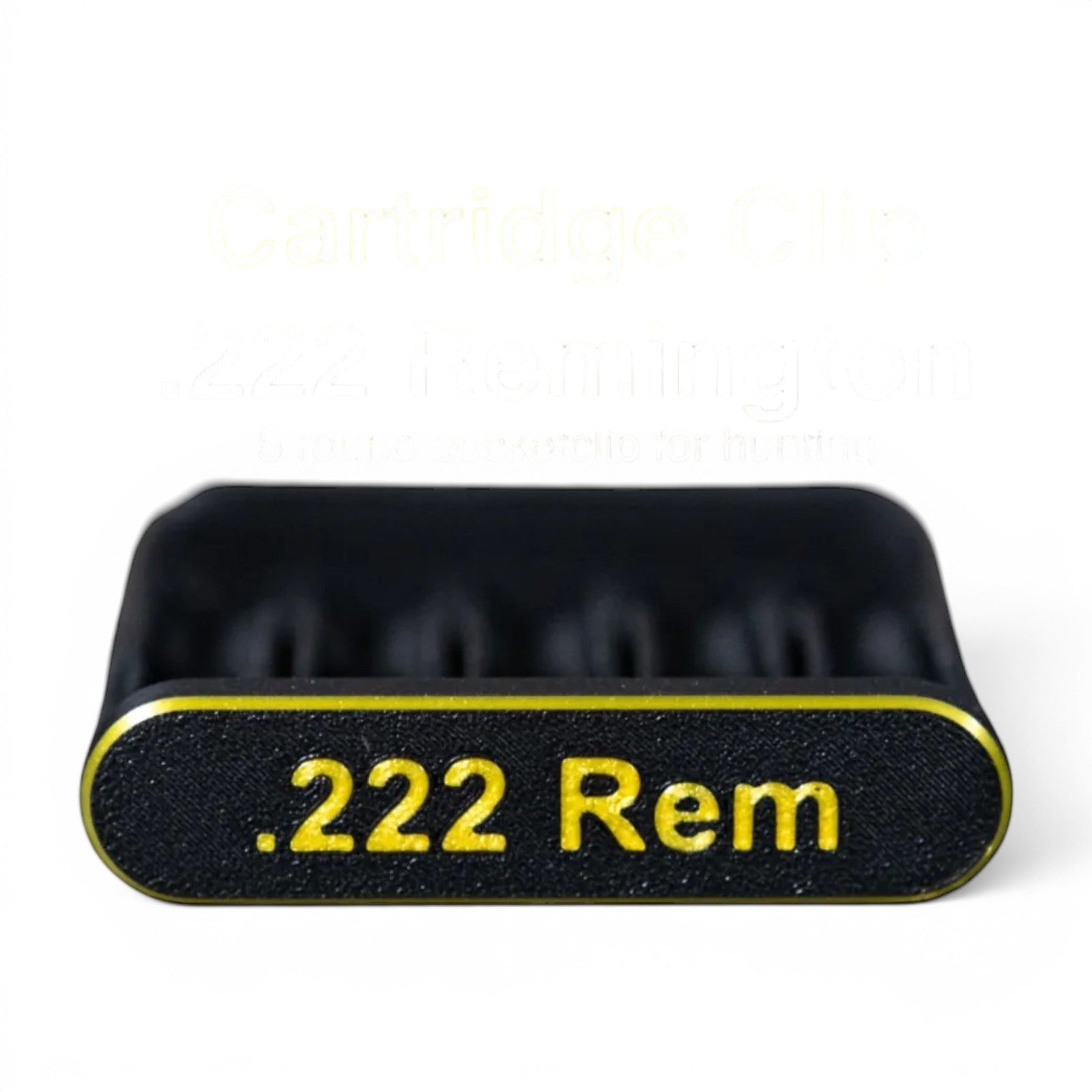 Filamelt Patronenclip .222 Remington - Cartridge Clip - 3D-Druck aus dem Westerwald