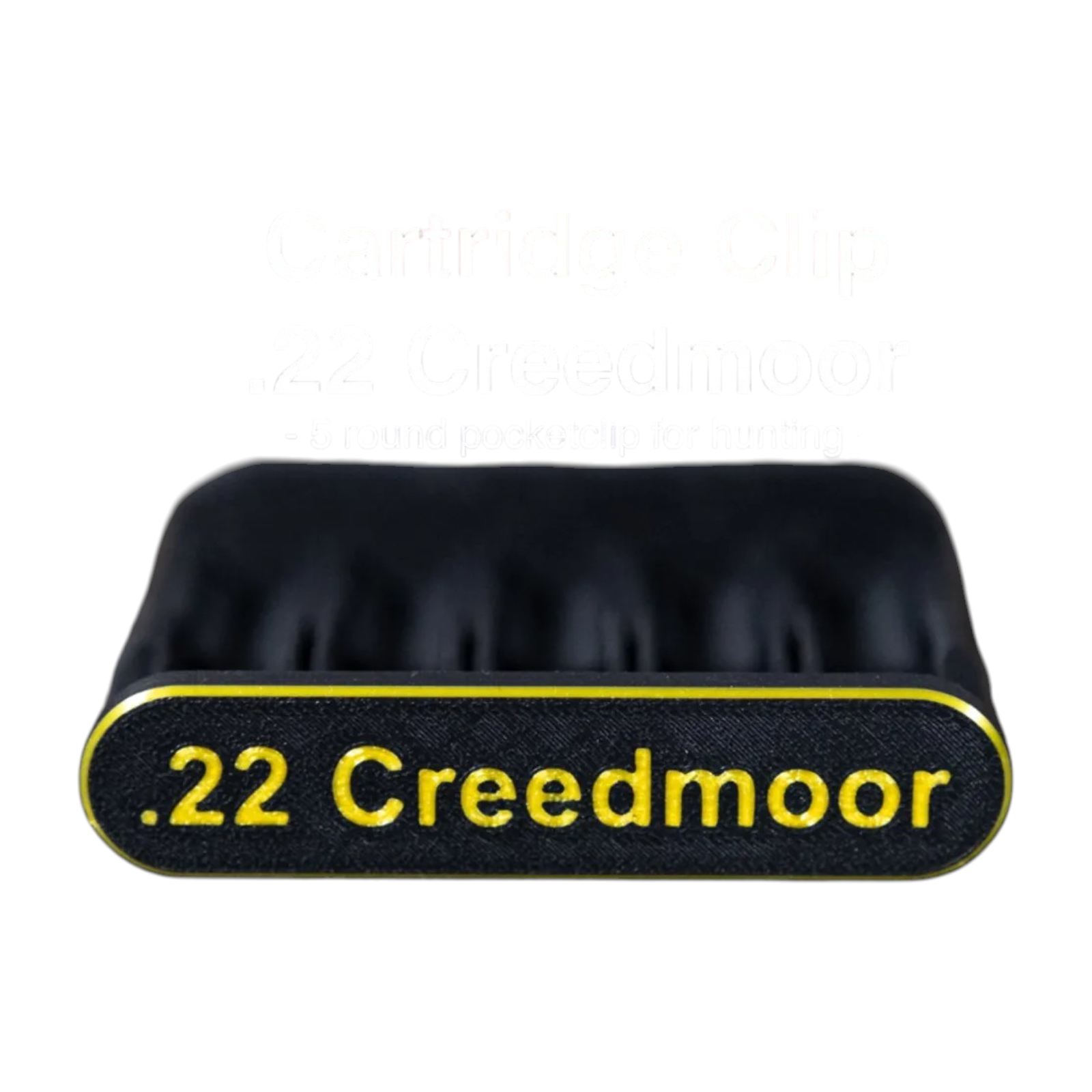 Filamelt Patronenclip .22 Creedmoor - Cartridge Clip - 3D-Druck aus dem Westerwald